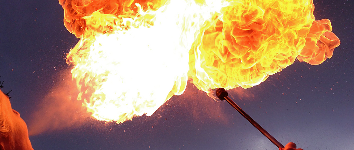 Feuershow buchen